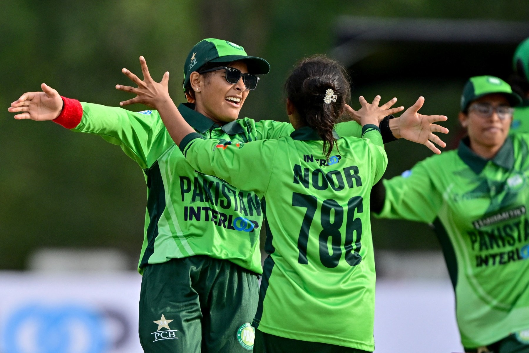Pakistan Women's White Ball Squad in action