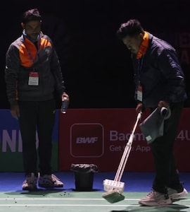 Debris From Birds Nest Halts Play During India Open Badminton In New Delhi Amid Row