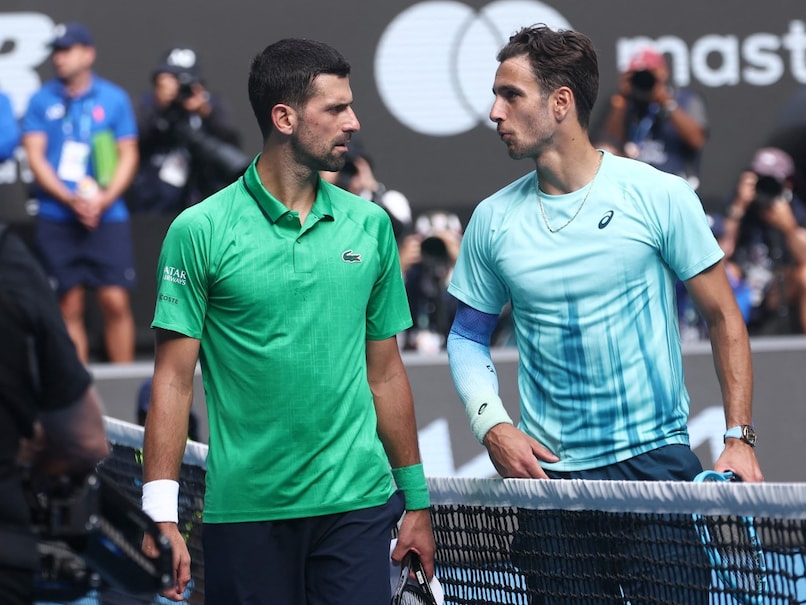 2-Set Down, Novak Djokovic Rides Luck To Enter Australian Open Semis After Lorenzo Musetti Retires