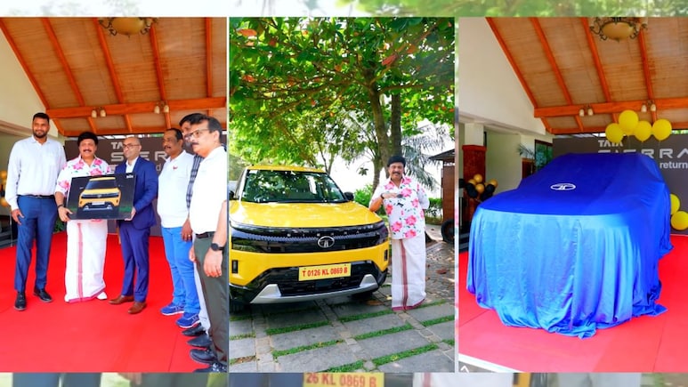 Kerala Transport Minister Takes Delivery Of State's First Tata Sierra: Video