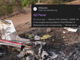 Fact Check : 28 जानेवारीला अपघात; मात्र विकिपीडियावर 27 जानेवारीलाच अजित पवारांच्या मृत्यूची अपडेट, सत्य काय?