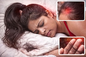 रात को बाल बांधकर सोएं या खोलकर? ये एक गलती बना सकती है आपको गंजा