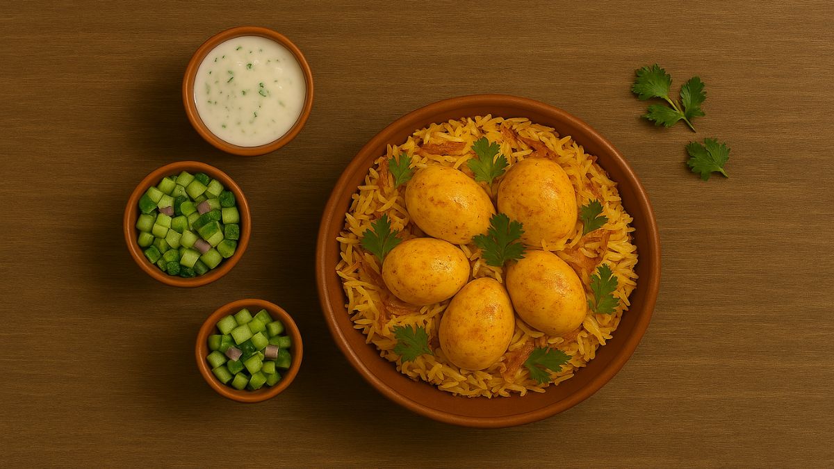 How To Make One-Pot Egg Biryani At Home
