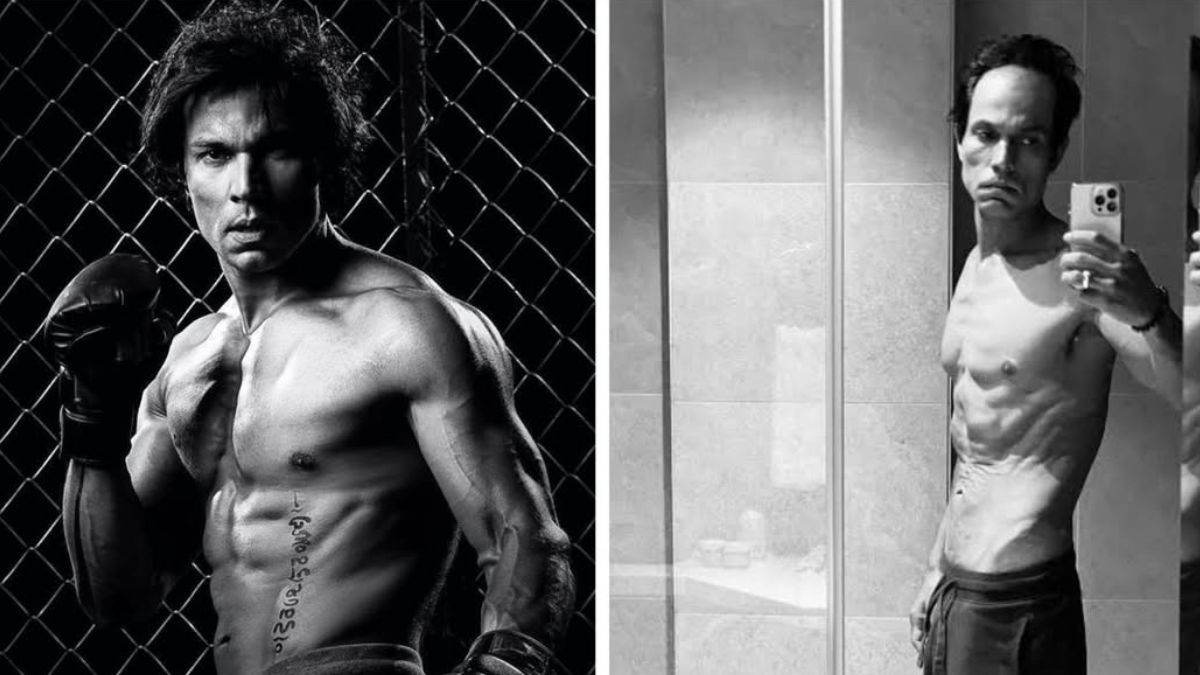 Randeep Hooda Compares His 2016 Physique To His 32 Kg Weight Loss For <i>Savarkar</i>