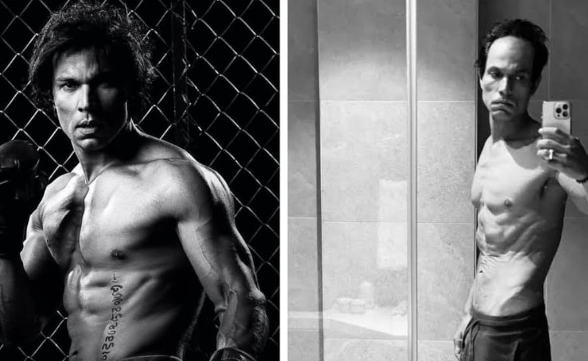 Randeep Hooda Compares His 2016 Physique To His 32 Kg Weight Loss For <i>Savarkar</i>
