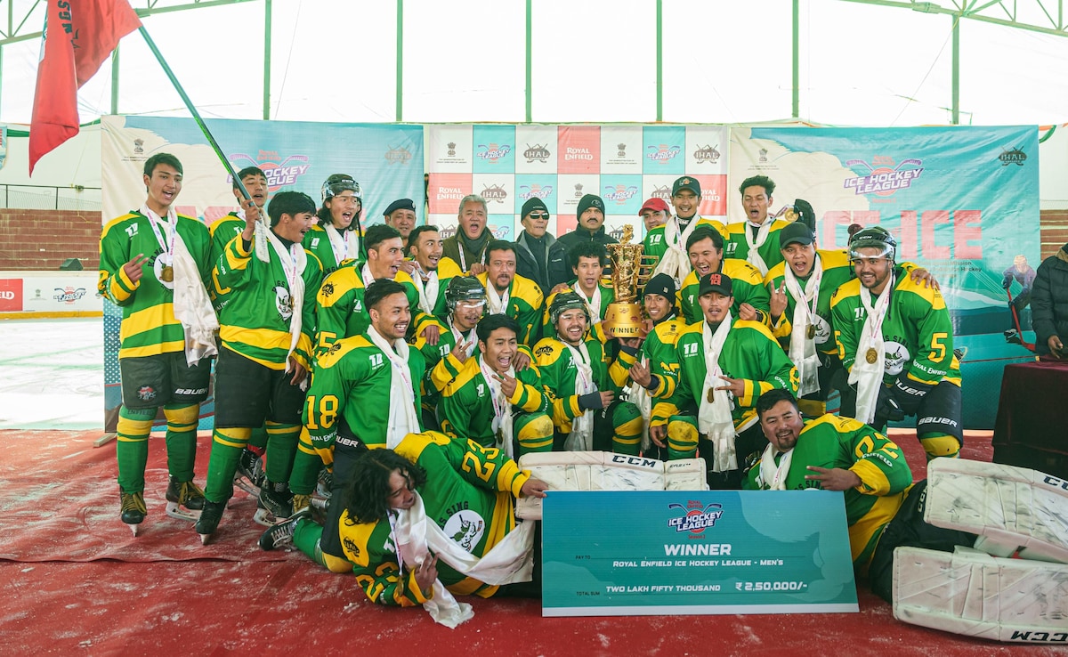Royal Enfield Ice Hockey League Returns To Ladakh With Season 3, Strengthens Pathway For Developing Future Talent