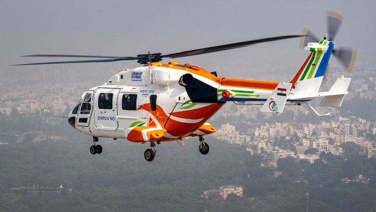 HAL Signs Rs 1,800-Crore Deal With Pawan Hans For 10 Dhruv Helicopters