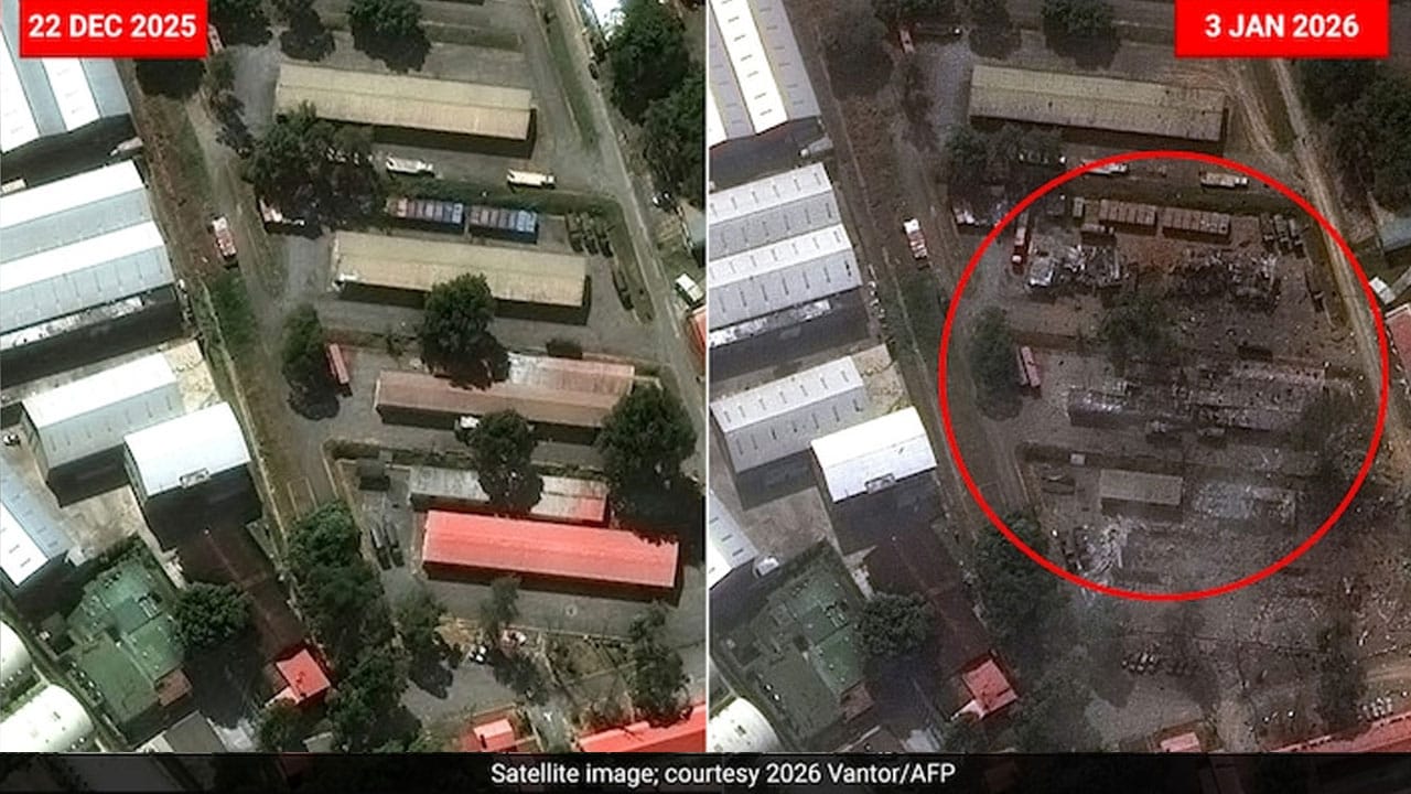 Satellite Images Reveal Extensive Damage At Venezuela's Fuerte Tiuna After US Strikes