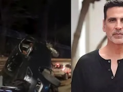 Akshay Kumar Car Accident: अक्षय कुमार के काफिले की कार का जबरदस्त एक्सिडेंट, ऑटो से हुई टक्कर दो टायर पर खड़ी हो गई कार