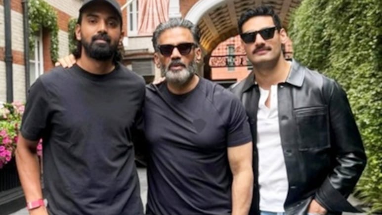 न्यूजीलैंड से मैच में हारा भारत, लेकिन दामाद केएल राहुल की सेंचुरी पर ससुर सुनील शेट्टी ने यूं दी बधाई