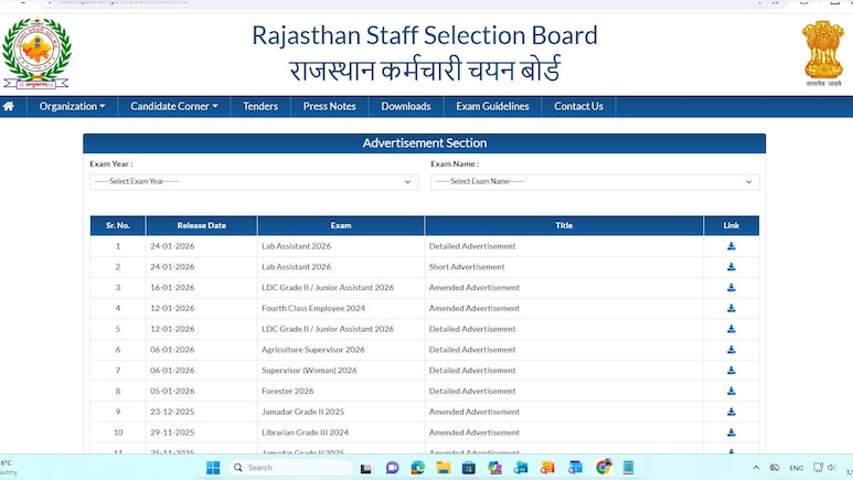 राजस्थान में सरकारी नौकरी की बहार: 12वीं पास युवाओं के लिए लैब असिस्टेंट बनने का सुनहरा मौका, 804 पदों पर निकली भर्ती