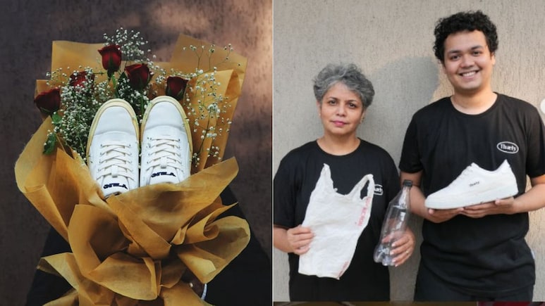 22 साल के इस लड़के ने प्लास्टिक की थैली से बना दिए इतने स्टाइलिस्ट जूते, US तक बढ़ी डिमांड, जूते के फीते से लेकर डिब्बे तक में छिपा है खास सीक्रेट