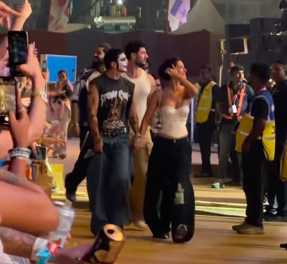 Amid Dating Rumours, Disha Patani And Talwiinder Walk Hand-In-Hand At Lollapalooza 2026. Watch