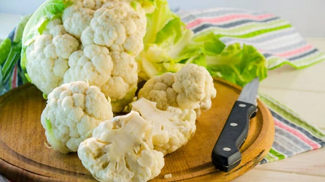 Cauliflower can cause bloating as it is high in fibre and contains raffinose