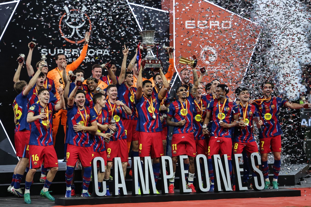 Raphinha Slams Brace As Barcelona Beat Real Madrid To Clinch Supercopa Title