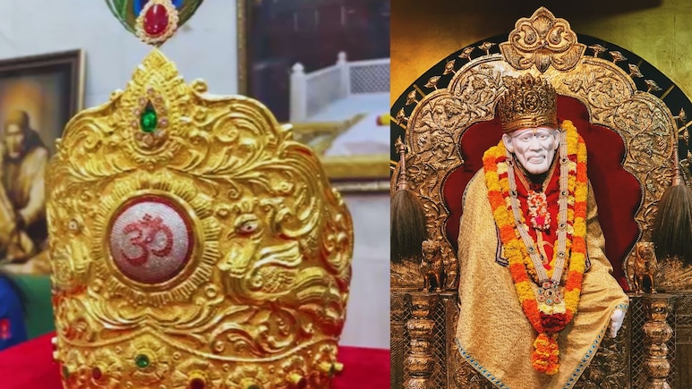 Shirdi Saibaba Donation : साईबाबांना सव्वा कोटींचा मुकूट; एकाच दिवशी बाबांच्या चरणी 3 कोटी 18 लाखांचं महादान!