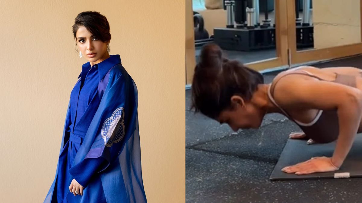 Samantha Ruth Prabhu Had 'Fun' Taking On The Push-Up Challenge