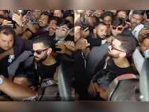 Watch: Virat Kohli Gets Mobbed By Crowd Upon Arrival In Vadodara Ahead Of India vs New Zealand 1st ODI