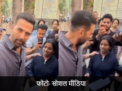 वोट डालने पहुंचे अक्षय कुमार से मदद मांगने पहुंची लड़की, एक्टर का Video Viral