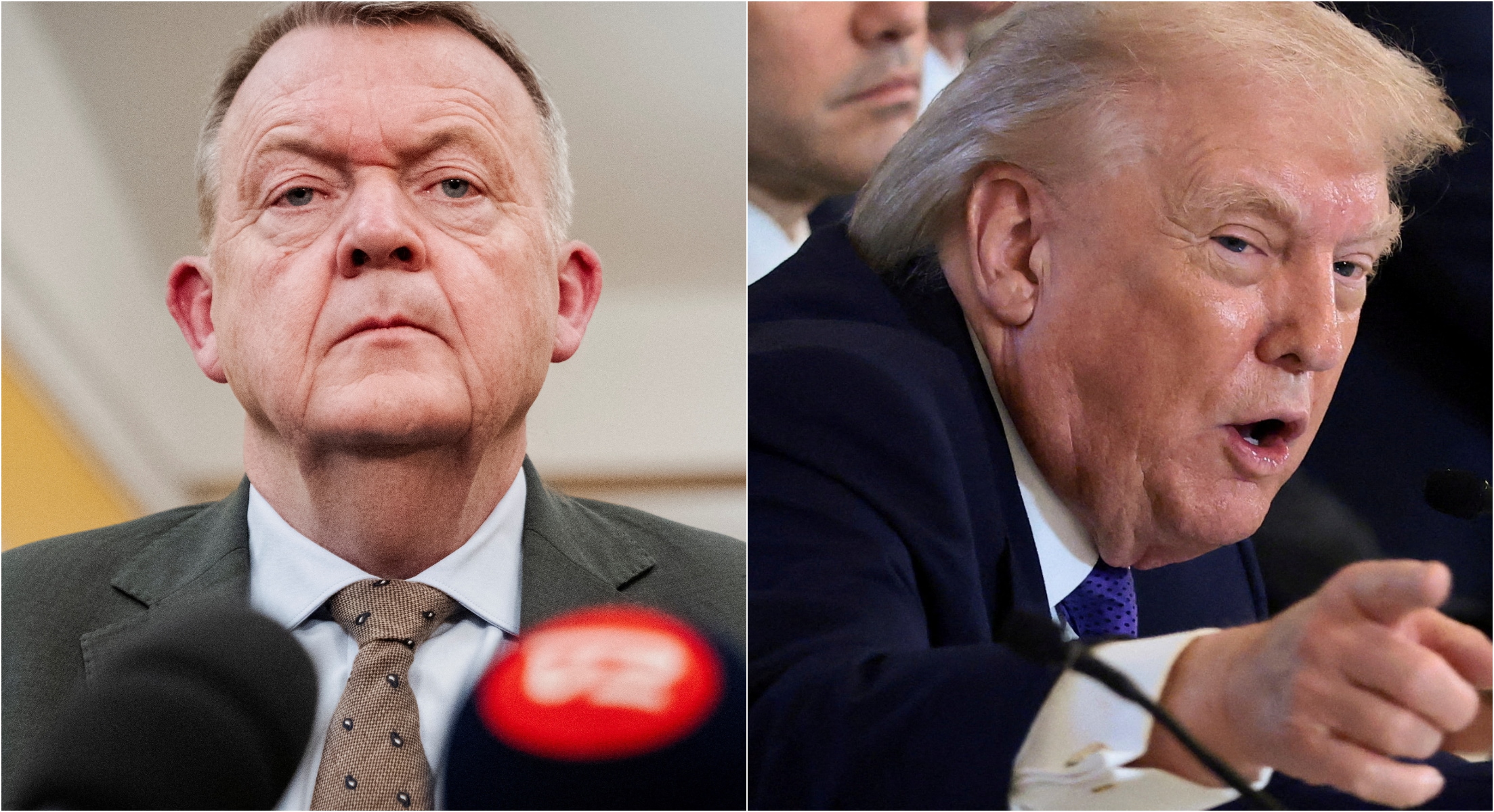 Denmark foreign minister Lars Lokke Rasmussen Calls President