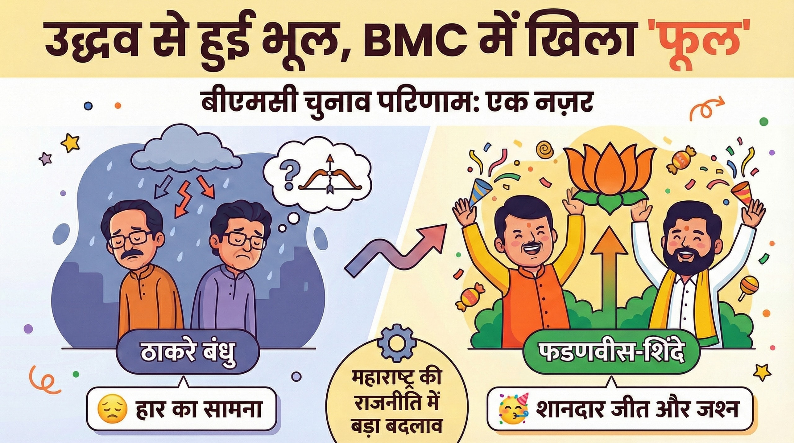 क्या बीएमसी चुनाव में उद्धव ठाकरे ने राज को साथ लेकर गलती कर दी?