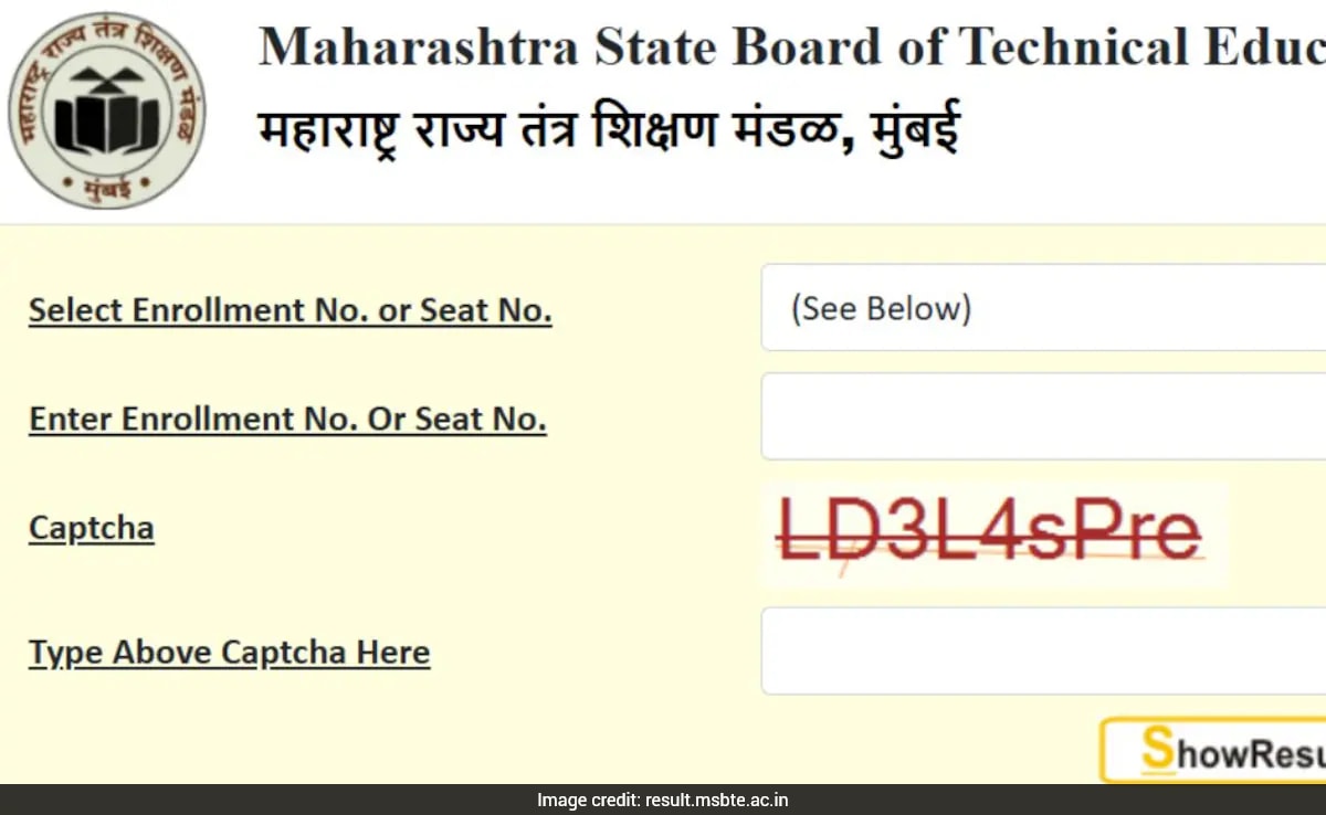 MSBTE Winter Semester Result 2025 Declared; Scorecards Available Online