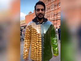 Viral Trend : शख्&zwj;स ने पहन ली पानी पूरी की ड्रेस, लोगों ने हंसकर पूछा खाएं या पहने तुम ही बता दो