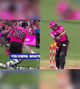 Babar Azam Vents Out Frustration After A 39-Ball 47 For Sydney Sixers In BBL. Was There Steve Smith Connection?