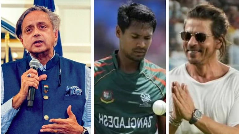 'खेल से राजनीति को दूर रखें', मुस्तफिजुर रहमान विवाद के बीच शाहरुख के बचाव में उतरे शशि थरूर