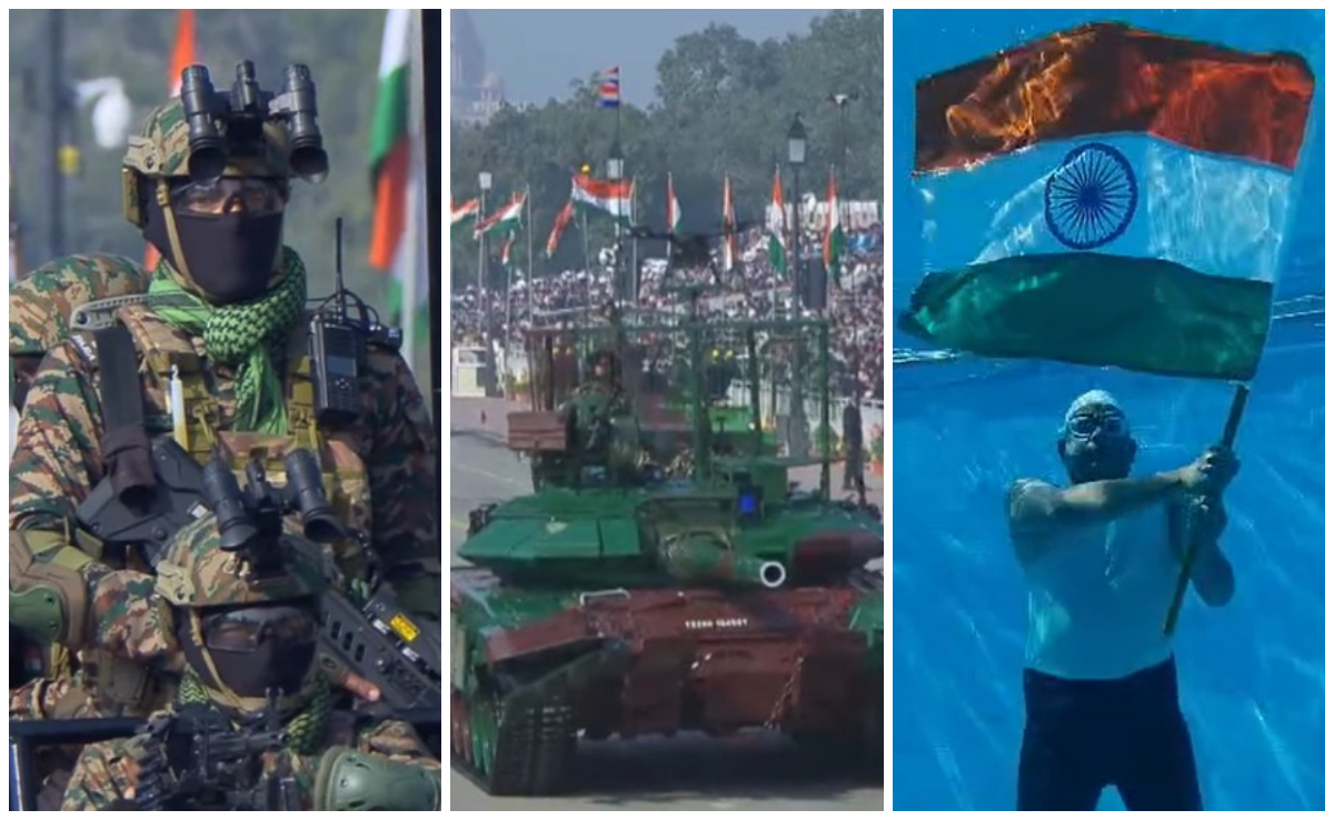 सैनिकों का जोश, शानदार झांकियां: 10 वीडियो में देखिए पूरी गणतंत्र दिवस परेड