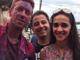 Actress Tara Sharma Joins The 2016 Trend, Shares Picture With Coldplay's Chris Martin