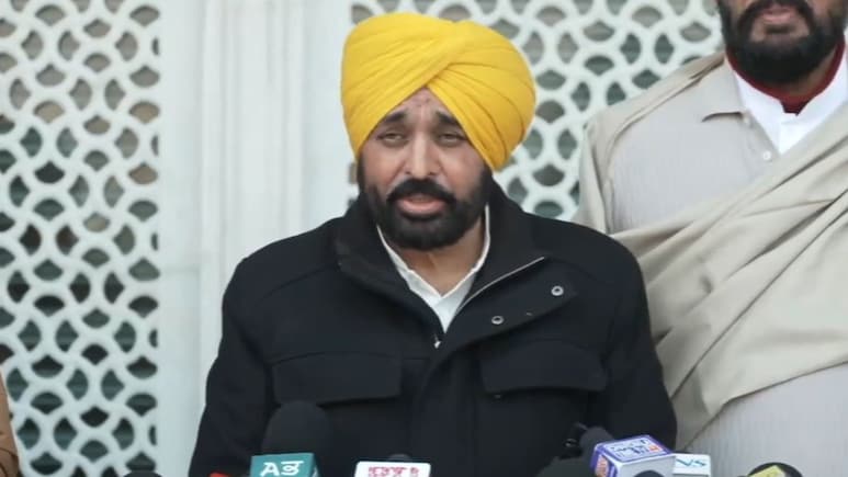 At Akal Takht, Bhagwant Mann Dismisses Viral Video As AI-Generated