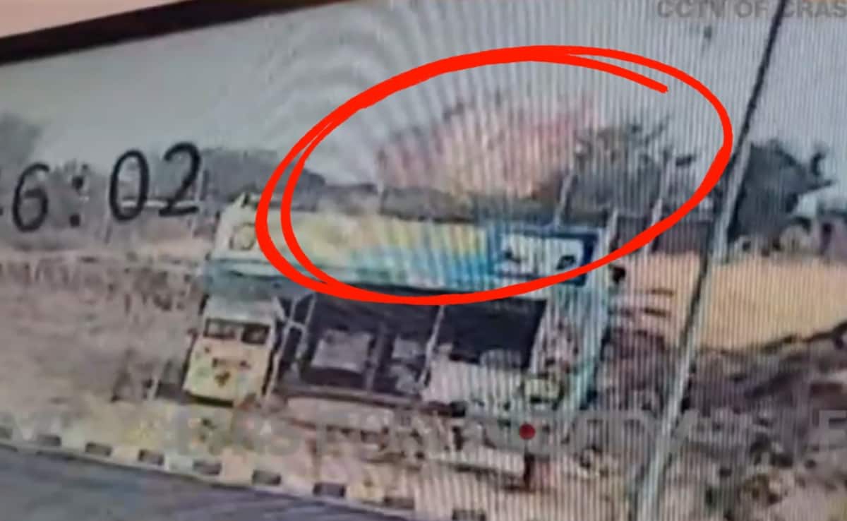 CCTV Footage Shows Moment Ajit Pawar's Plane Crashed, Burst Into Flames