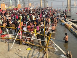 Over 9 Lakh Devotees Take Holy Dip In Prayagraj On Ekadashi