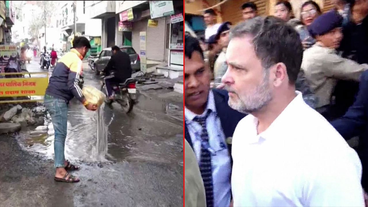 Rahul Gandhi Meets Patients, Families Of Indore Water Contamination Victims
