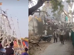 Video: Giant Swing Collapses At Madhya Pradesh Fair, 14 Students Injured