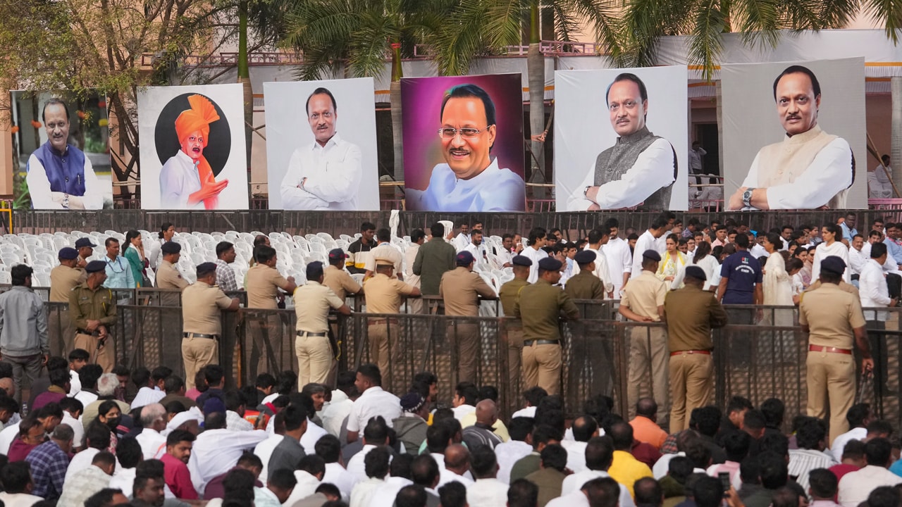 Maharashtra Mourns Ajit Pawar's Death Ahead Of Final Journey