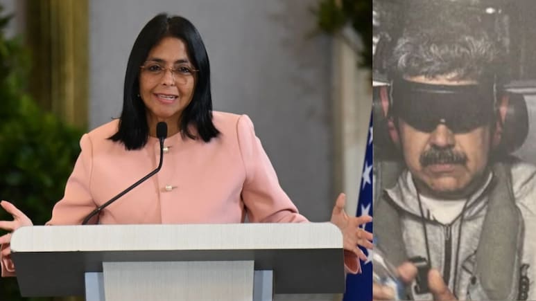 'मादुरो को रिहा करे अमेरिका' वेनेजुएला की उपराष्ट्रपति का कड़ा संदेश, कहा- 'हम किसी के उपनिवेश नहीं बनेंगे'