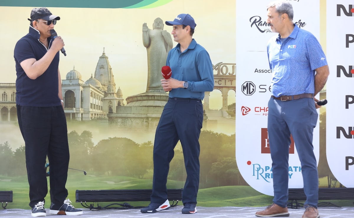 "Sports Brings People Together": Chief Guest Mohammad Azharuddin Praises NDTV Golf Pro-Am
