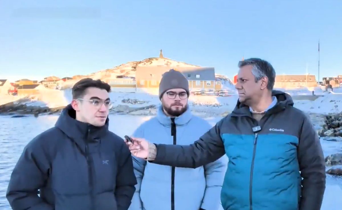 Ground Report: Greenland's Warmer Than Usual, But It's Snowing Anger, Worry