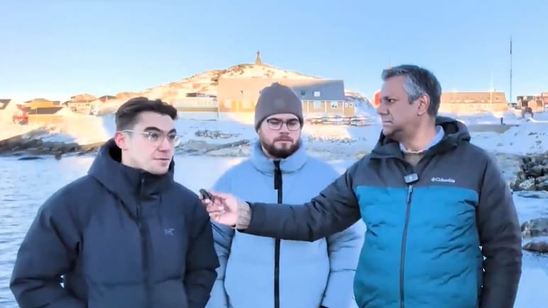 Ground Report: Greenland's Warmer Than Usual, But It's Snowing Anger And Worry