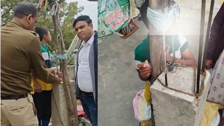 Nagpur News: जन्मदात्यांनीच मुलाला साखळीने बांधलं... 3 महिन्यांपासून चिमुकल्या जिवाचे हाल; धक्कादायक कारण समोर