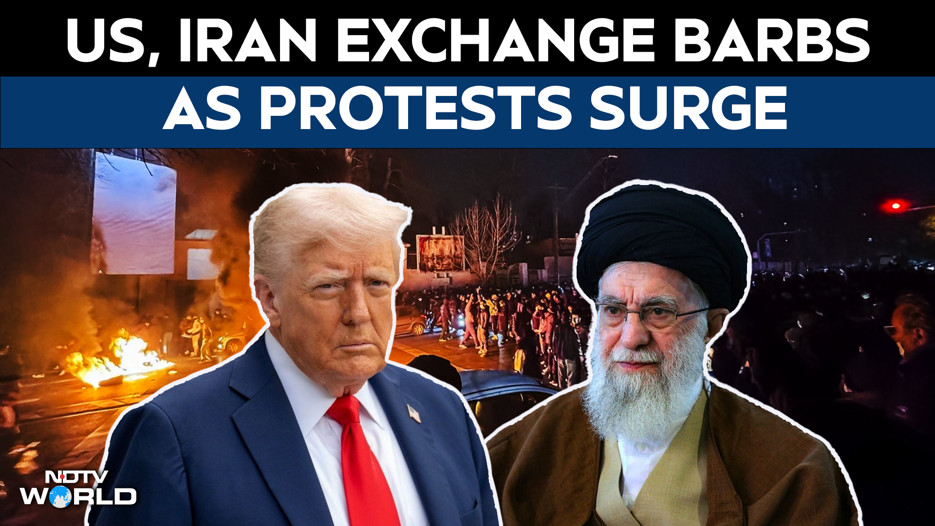 Iran Protests | Trump Targets Tehran's Trade Partners with Tariffs| Iran Threatens US Military Infra