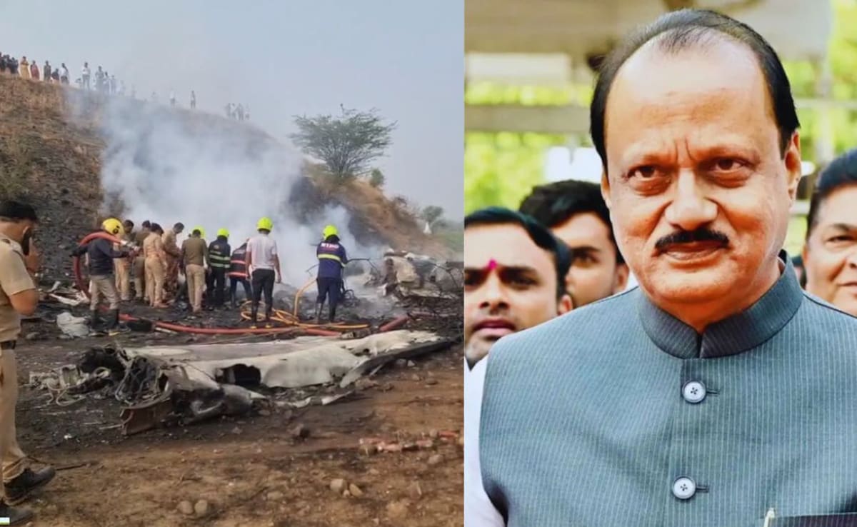 Plane That Ajit Pawar Died In Had Crashed In 2023 As Well