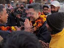 Raghav Chadha Celebrates With Gig Workers Over 10-Minute Delivery Halt
