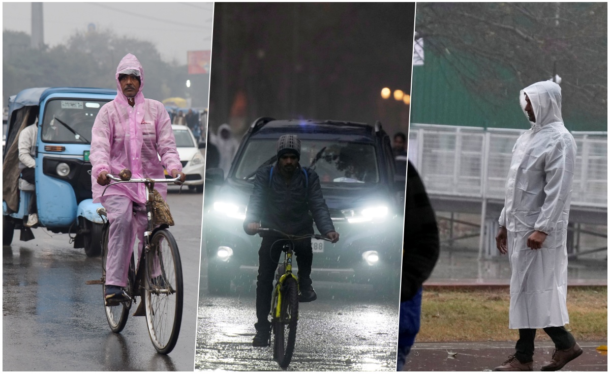 Delhi Rain Video: आज तो मौसम बसंती हो गया, दिल्ली, नोएडा में झमाझम बारिश, घने बादलों से दिन में अंधेरा छाया
