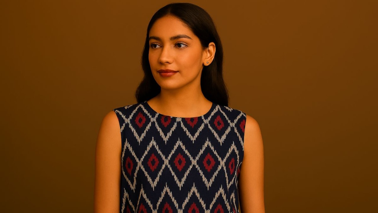 Grab your favourite ikat print tops from Myntra under 500