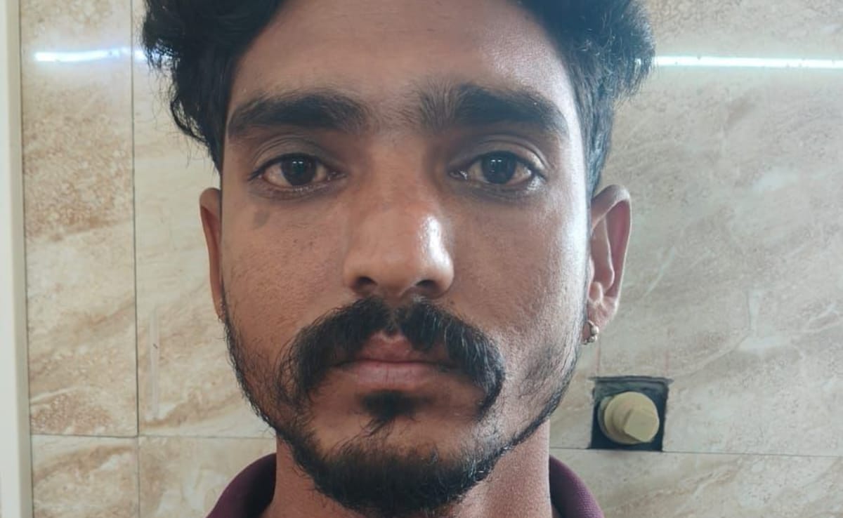 The man arrested for circulating the visuals was identified as Pradeep.