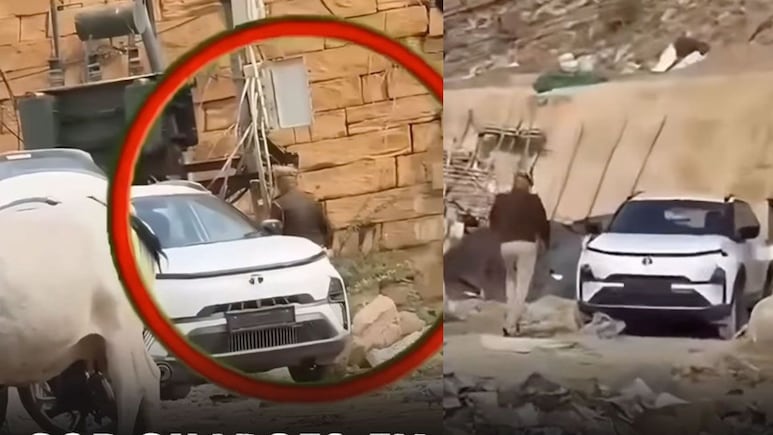 Police Constable Seen Charging His Nexon EV For Free, But It's Illegal And Lethal