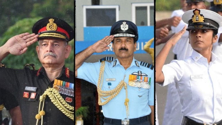 आर्मी, एयरफोर्स और नेवी के जवान अलग तरह से सैल्यूट क्यों करते हैं? जान लीजिए इसके पीछे की वजह